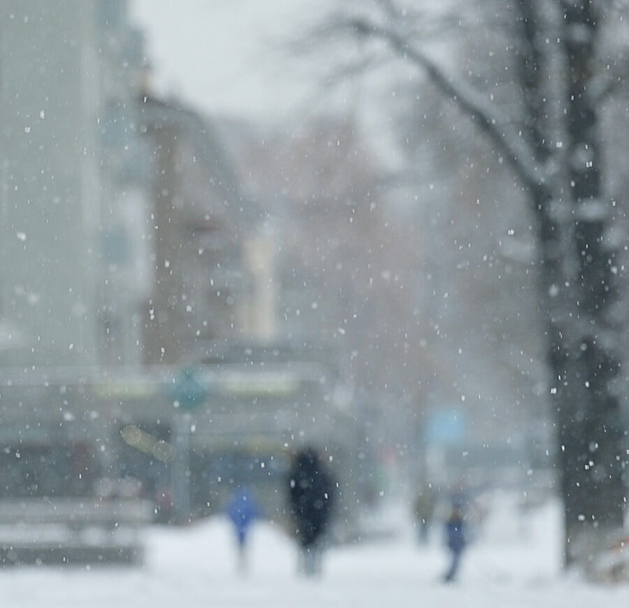 Обильный снегопад обрушился на Алматы – Фото №3
