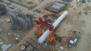 Строительство интегрированного газохимического комплекса в Атырауской области завершено более чем на 50%