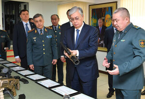 Президент Казахстана посетил штаб-квартиру Главного разведывательного управления Вооруженных сил