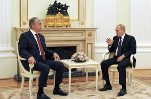 Касым-Жомарт  Токаев провел переговоры с Владимиром Путиным в Москве