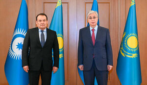 Касым-Жомарт Токаев принял Генерального секретаря Совета сотрудничества тюркоязычных государств Багдада Амреева