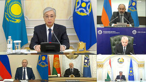 Выступление Главы государства Касым-Жомарта Токаева на внеочередной сессии Совета коллективной безопасности ОДКБ