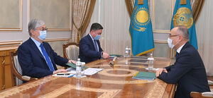 Президент Касым-Жомарт Токаев принял нового главу Нацбанка