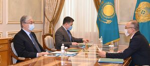 Токаев принял председателя Национального банка Галымжана Пирматова