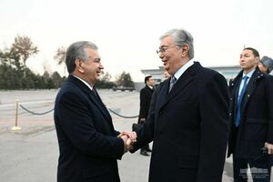 Начался двухдневный визит президента Казахстана в Узбекистан