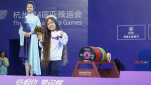Турсынай Кабыл стала серебряным призером по пара пауэрлифтингу на Азиаде в Китае