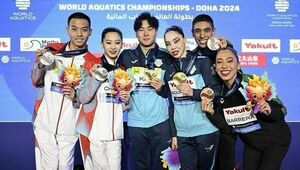 Казахстан впервые стал чемпионом мира по артистическому плаванию