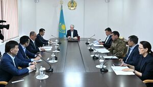 Президент провел заседание оперативного штаба в связи с паводковой ситуацией в ЗКО