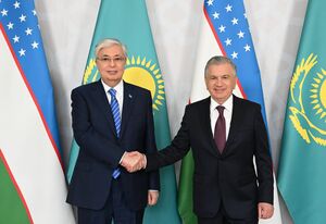Токаев провел неформальную встречу с президентом Узбекистана Шавкатом Мирзиёевым