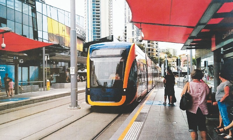 Примерно таким может быть алматинский скоростной трамвай.