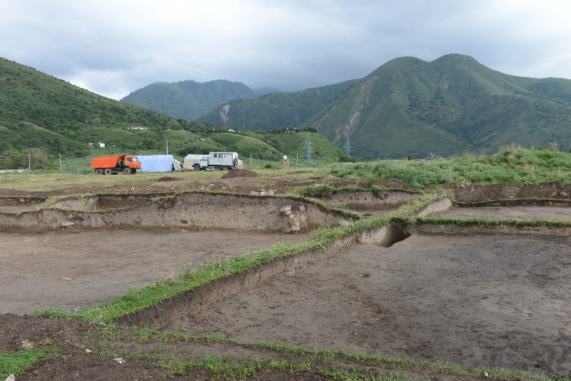 Так сегодня выглядит территория городища...