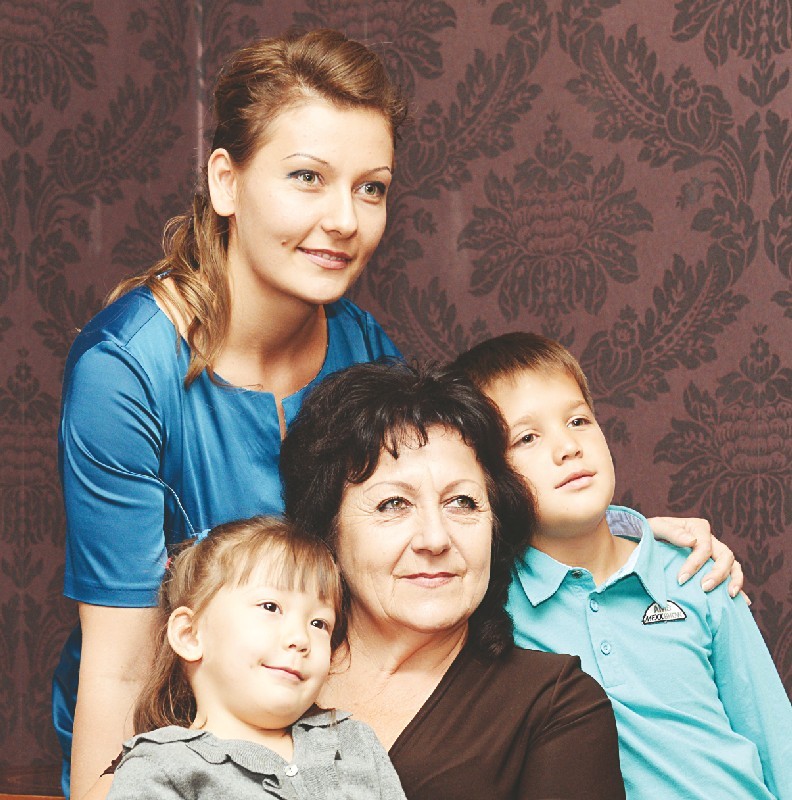 Семья Алексеенко: счастливы вместе.
