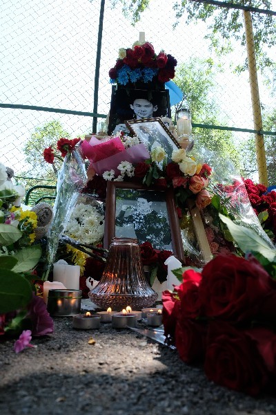 Сегодня в Алматы Дениса ТЕНА проводят в последний путь...