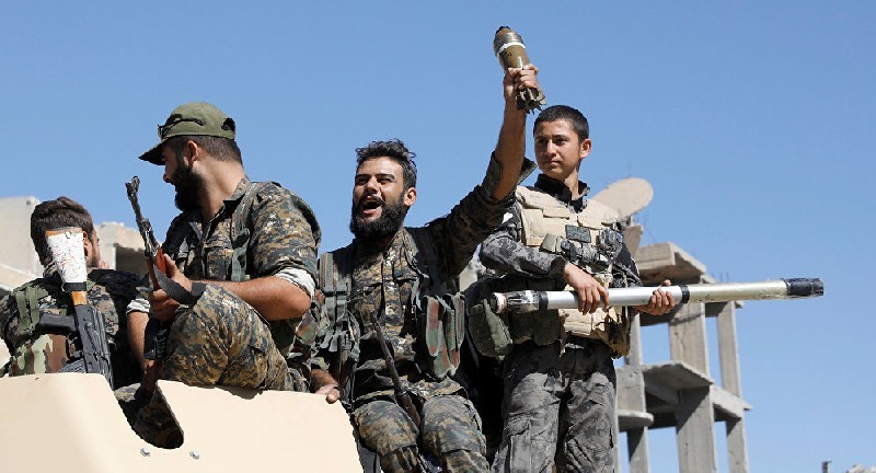 Сирийских курдов поддержала западная коалиция.