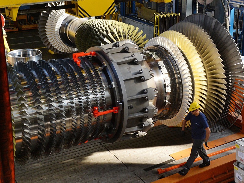 Турбины Siemens, оказавшиеся в Крыму.