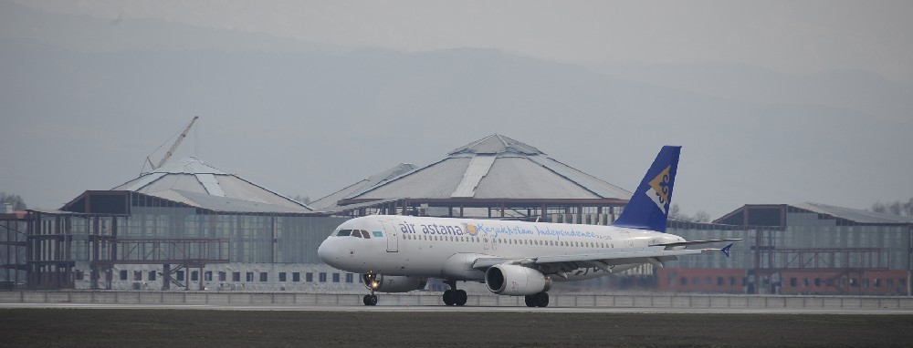 Замороженный проект нового аэропорта в Алматы.