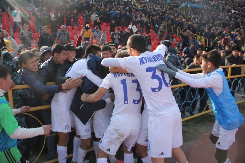 Шымкент - один из двух футбольных городов, где на матч второго тура болельщиков пришло больше, чем на первый.