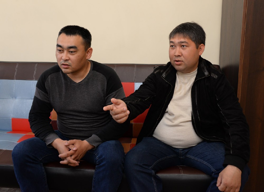 Аслан АБЕН (слева) и Тлеубек СЕРИКУЛЫ: “Чтобы добиться справедливости, мы ушли из полицейской системы...”