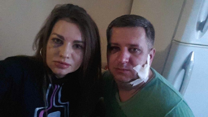 Виталий РАДЮШ и Ирина РОЗУМНАЯ в трансе от того, как ведут следствие казахстанские пинкертоны.