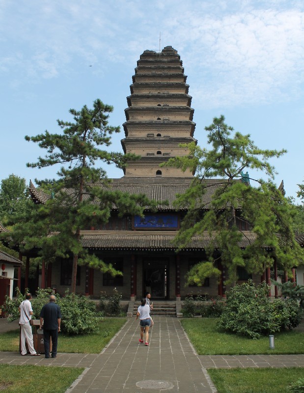 Малая пагода диких гусей в Сиане.