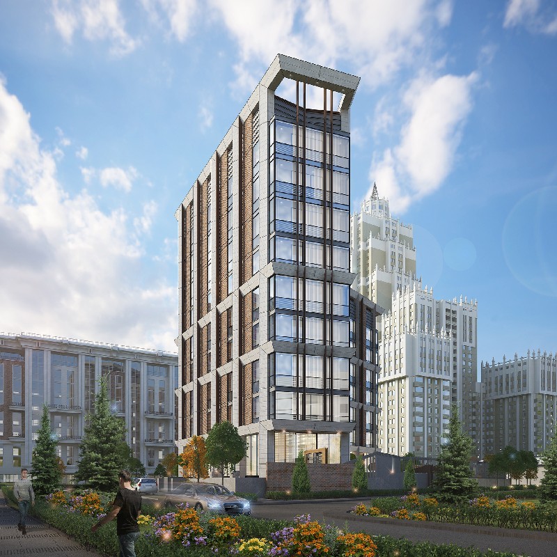 Тот самый венец творения архитекторов BI Group.