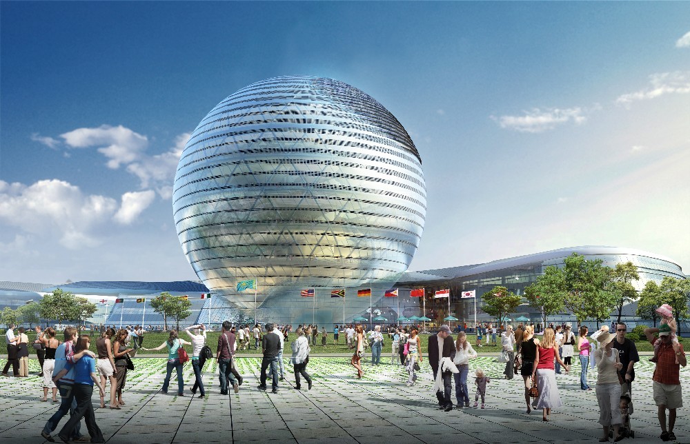 Так будет выглядеть выставочный комплекс ЭКСПО в Астане в 2017 году.