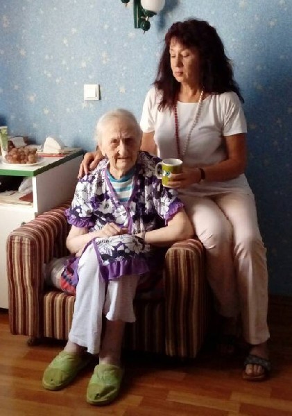 Наталия КЕМЕР с мамой.