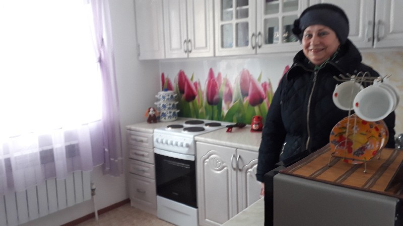 Татьяне ГОРОХОВОЙ новая квартира нравится.
