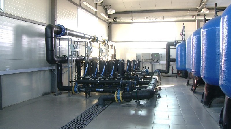 Цех по очистке воды БГВ в Иртышске теперь простаивает.