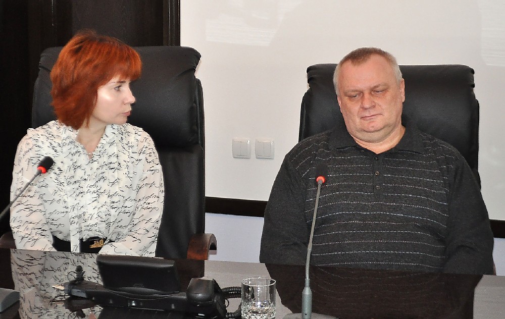 Ирина РУДИКОВА и Виктор ШИМАНСКИЙ.