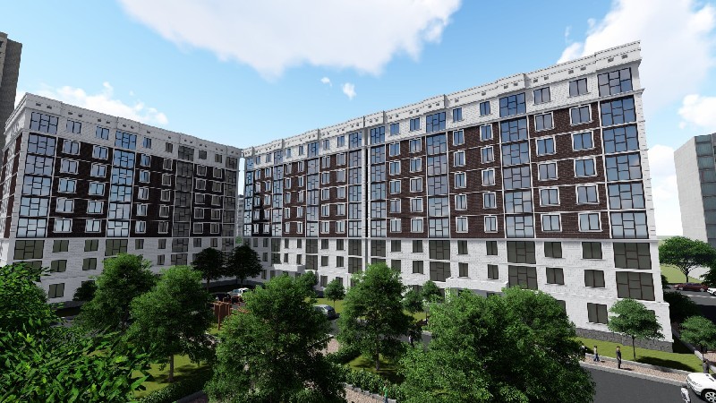 Жилой комплекс “Бахыт” (г. Шымкент) - один из двух объектов жилищного строительства в регионах, получивший гарантию ФГЖС.