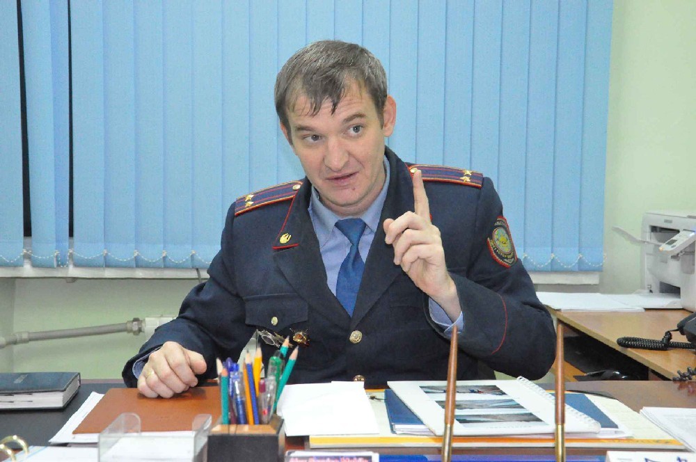 Старший следователь Георгий ГАБОЕВ.