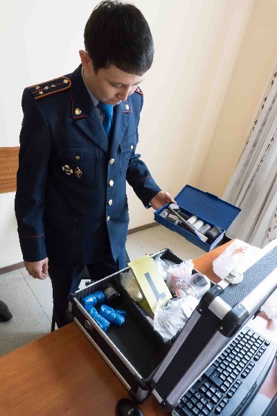 Чемодан криминалиста.