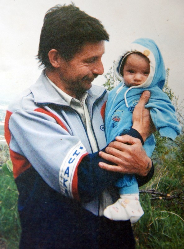 Такой Вика была 13 лет назад.