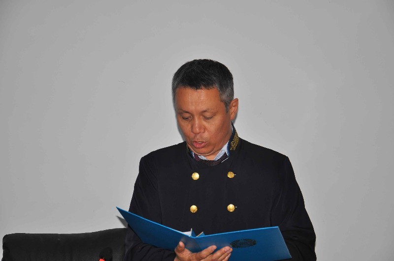 Судья Нурлан Дауылбаев.