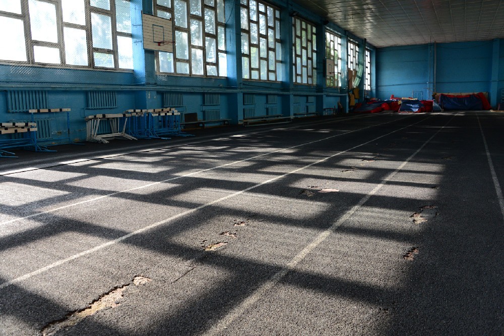 Здесь тренируются чемпионы.