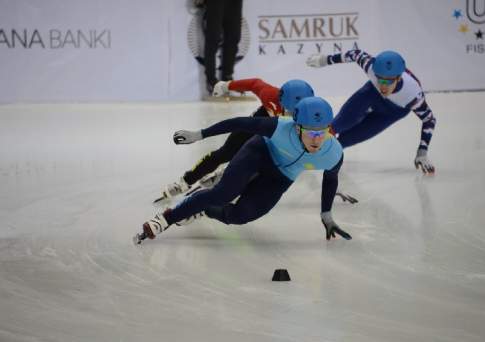 Мужская команда Казахстана по шорт-треку удостоилась бронзовой медали Универсиады-2017
