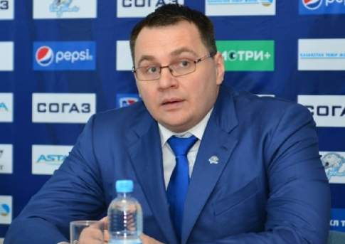 Российский тренер Андрей НАЗАРОВ уволен из "Барыса" за неудовлетворительные  результаты
