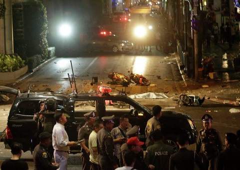 МВД Таиланда сообщило о 20 погибших и 123 раненых от взрыва в Бангкоке
