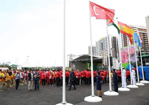 В Рио-де-Жанейро поднят флаг Казахстана