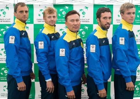 Сборная Казахстана по теннису уступила России в раунде плей-офф мировой группы Кубка Дэвиса