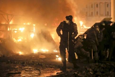 Количество жертв беспорядков в Киеве приблизилось к 70
