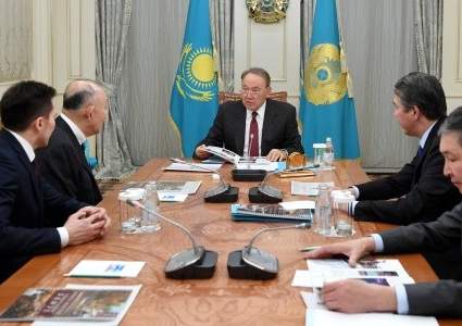 Назарбаева проинформировали о текущей деятельности и реализации планов развития университета КИМЭП
