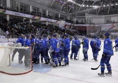 Казахстанские хоккеисты победили Чехию и вышли в финал Универсиады-2017