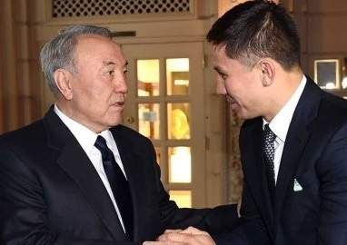 Назарбаев поздравил Головкина с очередной победой