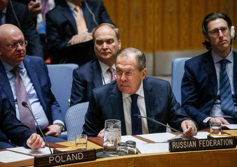 Об угрозе химического терроризма предупредил участников заседания совбеза ООН глава МИД РФ