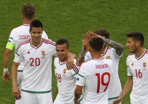 Футболисты сборной Венгрии победили команду Австрии в матче чемпионата Европы (видео)