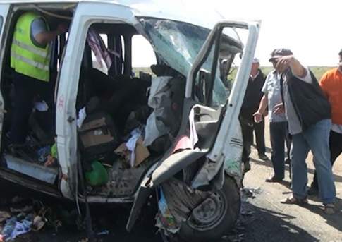 Десять человек погибли в автомобильной аварии в Кызылординской области