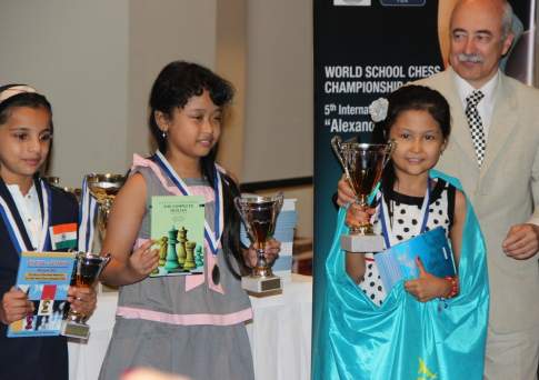 9-летняя казахстанская шахматистка стала четырехкратной чемпионкой мира