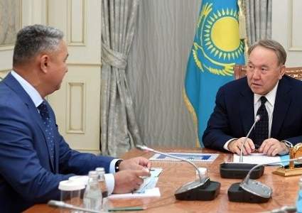 Лидера фракции «Ак жол» принял в Акорде Назарбаев